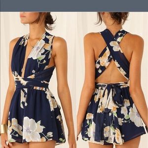 Floral Romper
